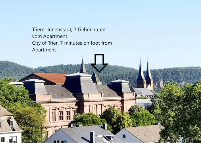 Emperors Baths - Cozy Modern Lägenhet Trier